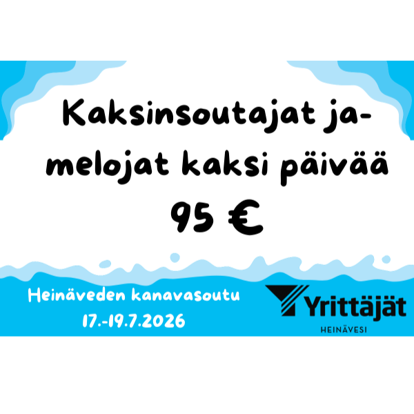 Kaksinsoutajat ja melojat kaksi päivää